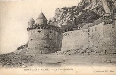 Mont Saint Michel CPA the tower of the Mill
