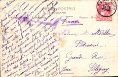 Belgie Belgium Ghent CPA the side wall of the cathedral St Bavon