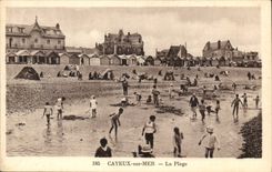 Cayeuc on Sea CPA the beach