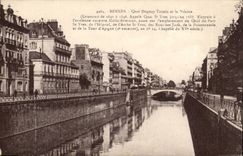 Rennes CPA Quai Duguay Trouin et la Vilaine