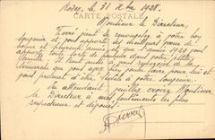 Rodez CPA Church St Cyrice and the suburb