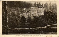 CPA Source Mattoni Giesshubl Vue du chateau