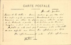 Nogent Rotrou CPA Street St Laurent Entrance of the college house of 15th