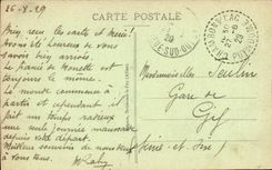 Picturesque Auvergne CPA Chambon View and the lake