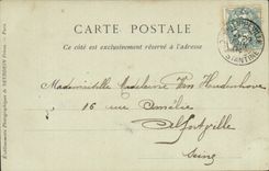 Algerien Philippeville CPA der Ort der Marine und der nationalen Strasse