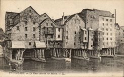 Meaux CPA the old mill on pile