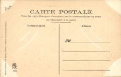 CPA Exposition d'Orleans 1905 Au village noir Famille Lebouts TOP(Afrique Africa petits metiers)