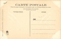 CPA Exposition d'Orleans 1905 Au village noir Groupe de Toucouleurs TOP (Afrique Africa petits metiers musique)