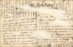 CPA Floods bets the great rising of the Seine (January 1910) Large Street and street Lafontaine