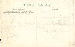 CPA Floods bets the great rising of the Seine (January 1910) Place Beautiful Grenelle January 28th 1910