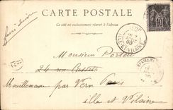 Prepailles CPA die eisenhaltige Quelle