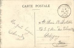 Lyon CPA Old ND church of Foruviere Statue of the Immaculate Conception