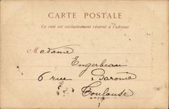 Lyon CPA Statue of the Saone (town hall)