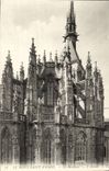 Mont Saint Michel CPA the basilica