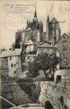 Mont Saint Michel CPA View of the walls