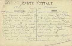 Albert CPA Nd of Brebieres the virgin golden of the bell-tower peuvre of Albert Roze