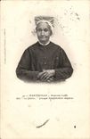 CPA Parthenay die alte Kappe die als Jamine verschwand fast bekannt ist vollstandig (Folklore-Kostum Maine und der Loire) TOP