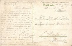 Die Hohkoenigsburg-flag illustration-CPA