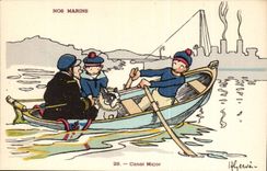Our Sailors Boat Gervese Illustrator