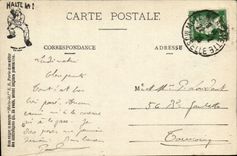 Military Fantasy CPA Scenes Halt! With the juice it inside Militaria Illustrator Humor