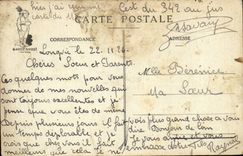 Fantasy CPA Militaria anger