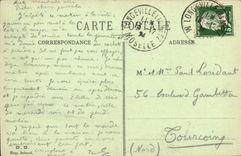 Fantasy CPA Militaria Scenes of barracks To the visit (gunners with Q) Infirmary Illustrator Humor