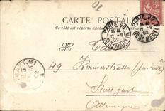 Fantasy CPA Militaria Inspection of the general one