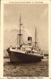 CPA mixed Boat Co of Navigation (Co Touache) Transatlantic Tirman General governor Steamer