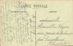 CPA Bateau Armours Dunkirk Jean Bart splits some (Real photo)