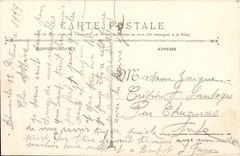 CPA Bateau French Navy Paris Cuirasse squadron has turbines