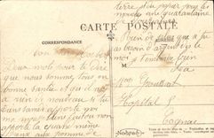 CPA Humour MEchante puce ah la garce al e ta mnme suce l'dessou de ma pouetrene !