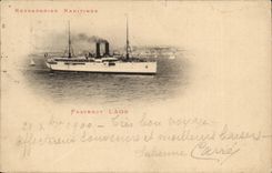 CPA Maritime Transport Steamer Laos (steamer)