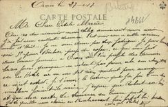 CPA Sidi Brahim Giving hunting has a submarine by large Steamer