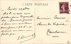 CPA Steamer S Of aRtagnan Co of maritime Mesasgeries