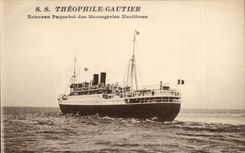 CPA Boat St Theophilus Gautier New Steamer of the maritime transport