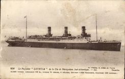 CPA Boat Steamer of the Southern Company Atlantic Lutetia Steamer 19 4 1920