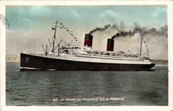 CPA Steamer Le Havre Steamer island of France