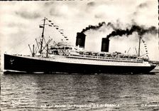 CPA Steamer Le Havre Steamer Ile de France