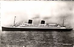 CPA Steamer Le Havre Steamer Ile de France