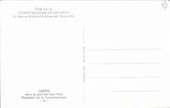 CPA Boat Freedom in the wearing of New York Steamer of the Deck chair