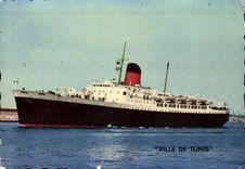 MODERN CARD Town of Transatlantic General Tunis Co