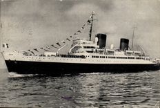 General CPA Co Transatlantic French line Town of Oran