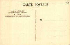 MODERN CARD Boat Steamer Campana SGTM