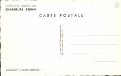 CPA Company of the Brought together chargers Steamer Claude Bernard