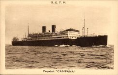 MODERN CARD Boat Steamer SGTM Campana Steamer