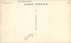 CPA Boat Pot VEndres Departure of the steamer Tirman General governor