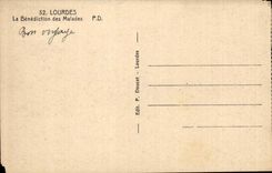 Lourdes CPA the blessing of the patients