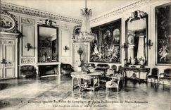 Palate of Compiegne CPA special Collection of the palate Reception room of Marie Antoinette