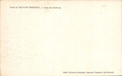 CPA Bohrgerat Vouvant Mervent der Brucke von Ouilleres