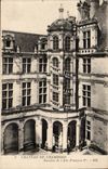 CPA Chambord Chateau Escalier de l'aile Francois 1er